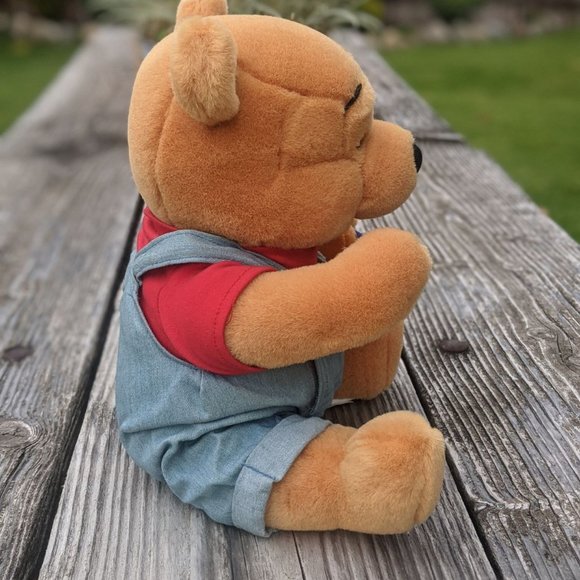 Winnie the Pooh Back to School Plush Vintage Disney NWOT - Picture 2 of 7